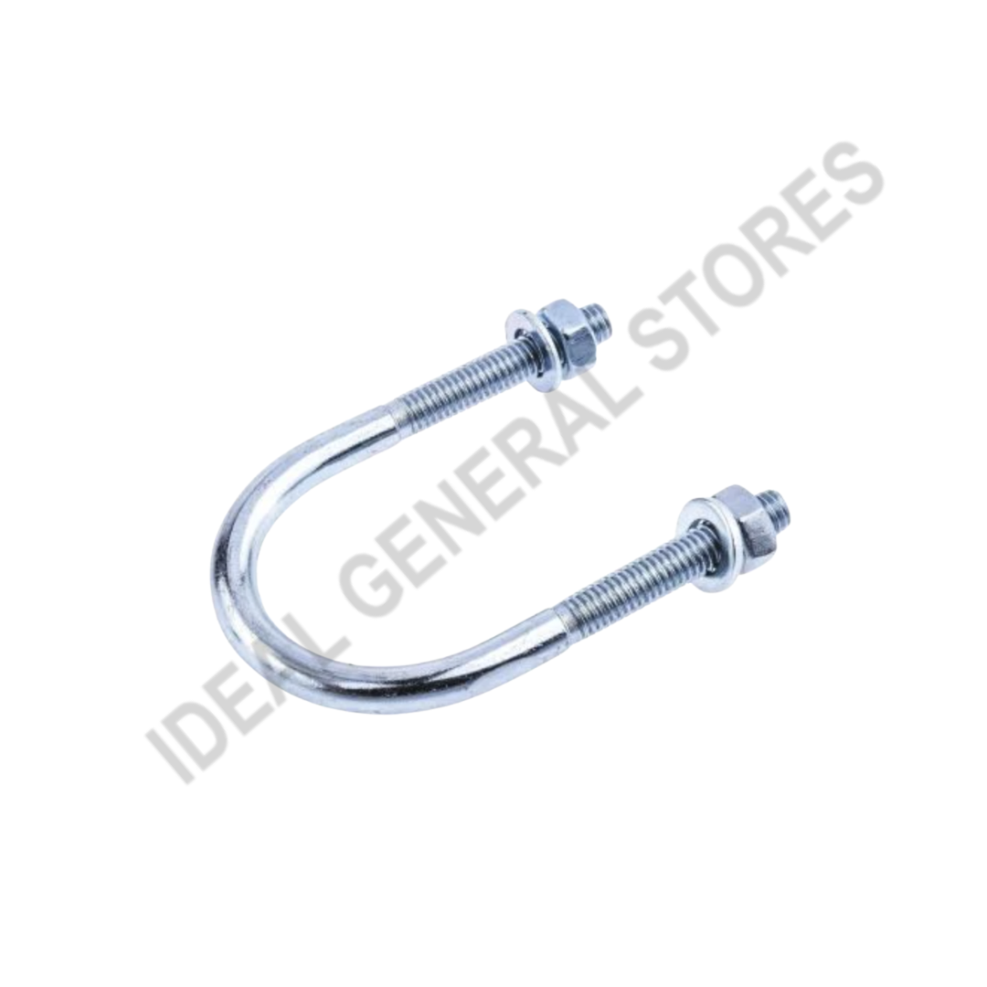 U Clamp with 2 Nuts & 2 Plain Washer